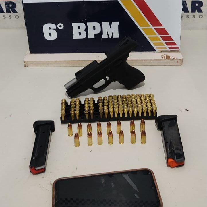 Adolescente suspeito de participação em triplo homicídio é apreendido pela PM
