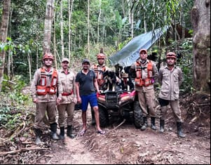Homem que estava desaparecido há 12 dias na Floresta Amazônica entre MT e RO é resgatado