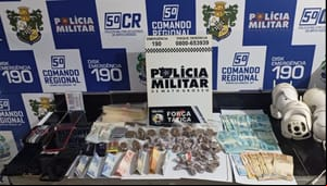 Força Tática prende três faccionados flagrados com drogas em Barra do Garças