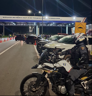 Operação termina com dois presos por embriaguez e outros 33 multados na MT-251
