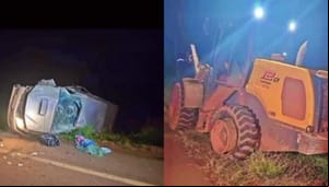 Avó e neta morrem em acidente após tentativa de ultraagem em rodovia estadual