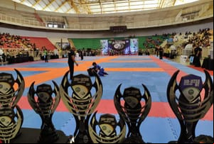 Arena Pantanal recebe semifinal de futebol e campeonato de Jiu-Jitsu
