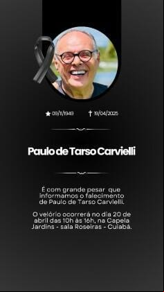 Morre Paulo de Tarso, jornalista que ajudou a implantar a Rádio Assembleia de Mato Grosso