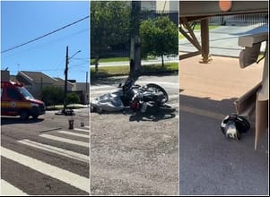 Motociclista de 24 anos morre em grave acidente com carreta em Sinop