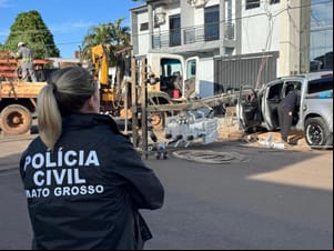 Troca de tiros termina com um morto e dois feridos após briga de trânsito em MT