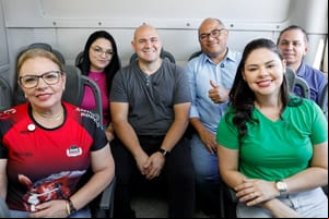 Prefeito Abilio e vereadores fiscalizam dia de Tarifa Zero no transporte coletivo