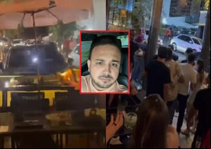 Empresário que destruiu deck em restaurante é indiciado por tentativa de homicídio e outros dois crimes