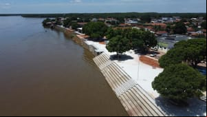 Construção de orla de R$ 11,5 milhões avança e deve ser concluída no 2° semestre
