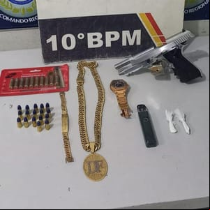 Casal é preso em flagrante por embriaguez ao volante e porte ilegal de arma em Cuiabá