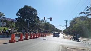 Cruzamento de o ao bairro Morada do Ouro é interditado por 20 dias