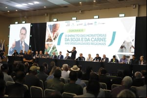 Presidente destaca decisão de ministro do Supremo e atuação do TCE sobre moratória da soja