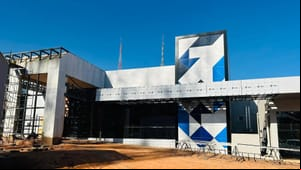 Obras da nova sede do Cermac e MT Hemocentro chegam a 55% de execução
